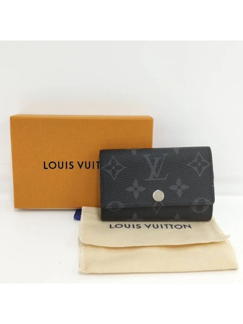 Louis Vuitton Multicles 6 Key Case Monogram Eclipse Key Holder